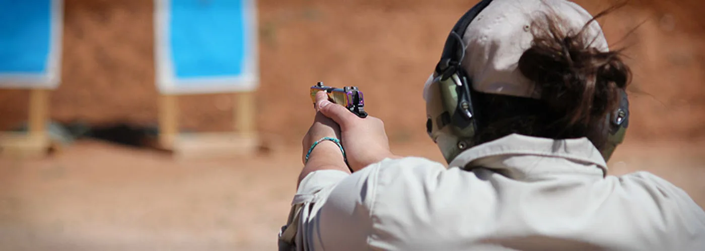 Aiming at a target